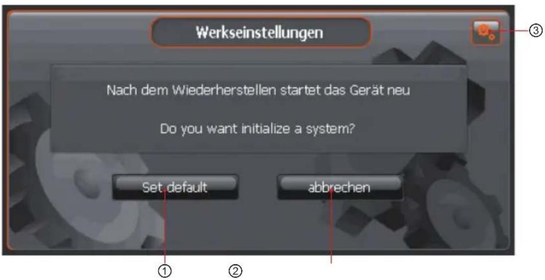 Camos CN-790 - Werkseinstellungen - 1