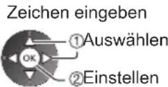 PANASONIC Viera TX-P65STW50 - Geben Sie den Verschlüsselungscode des Zugangspunkts ein - 2