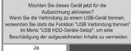 PANASONIC Viera TX-P65STW50 - USB HDD-Formatierung - 1