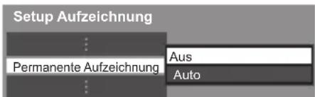 PANASONIC Viera TX-P55ST50J - ■ Zum Anhalten von [Permanente Aufzeichnung] - 1