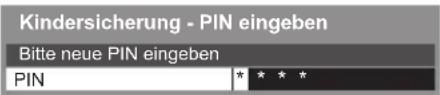 PANASONIC Viera TX-P55ST50J - Geben Sie die PIN ein (4 Ziffern) - 1