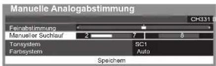 PANASONIC Viera TX-P50STW50 - [Manueller Suchlauf]: - 1