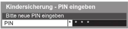 PANASONIC Viera TX-P50STW50 - Geben Sie die PIN ein (4 Ziffern) - 1