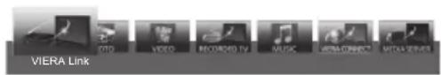 PANASONIC Viera TX-P50STW50 - Rufen Sie [VIERA TOOLS] auf, und wählen Sie [VIERA Link] - 3