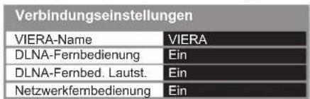 PANASONIC Viera TX-P50STW50 - Wählen Sie den gewünschten Eintrag aus, und nehmen Sie die Einstellung vor - 1