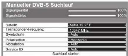 PANASONIC Viera TX-P50STW50 - Stellen Sie den Satelliten ein - 1