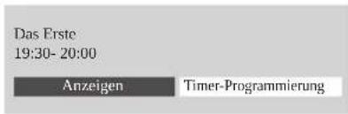 PANASONIC Viera TX-P50STW50 - ■ Bei Auswahl des aktuellen Programms - 1
