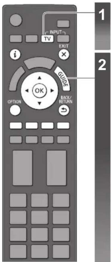 PANASONIC Viera TX-P50STW50 - Verwendung des Programmassistenten - 1