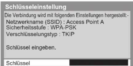 PANASONIC Viera TX-P42STW50 - Rufen Sie den Eingabemodus für den Verschlüsselungscode auf - 1