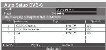 PANASONIC Viera TX-P42STW50 - Start Auto Setup (Die Einstellungen werden automatisch vorgenommen) - 3