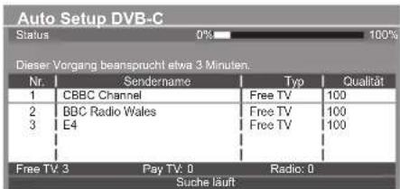 PANASONIC Viera TX-P42ST50J - Auto Setup DVB-C - 3
