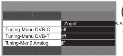 PANASONIC Viera TX-P42ST50J - Wählen Sie [Tuning-Menü DVB-S], [Tuning-Menü DVB-C], [Tuning-Menü DVB-T] oder [Tuning-Menü Analog] - 1