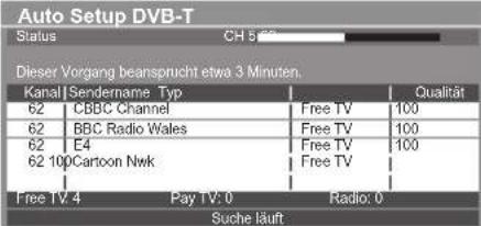 PANASONIC Viera TX-P42ST50J - Auto Setup DVB-T - 3