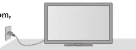 PANASONIC Viera TX-P42ST50J - Handhabung von Netzstecker und Netzkabel - 2