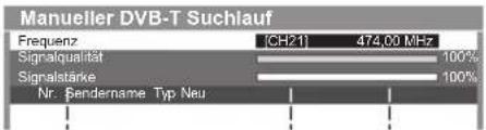 PANASONIC Viera TX-P42ST50J - Stellen Sie die Frequenz für jeden Kanal ein - 1