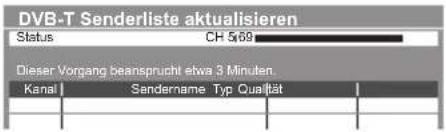 PANASONIC Viera TX-P42ST50J - DVB-Senderliste automatisch aktualisieren [Senderliste aktualisieren] - 1
