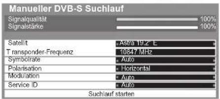 PANASONIC Viera TX-P42ST50J - Stellen Sie den Satelliten ein - 1