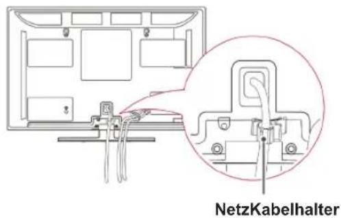LG 37LV350N - Sauberes Verlegen der Kabel - 1