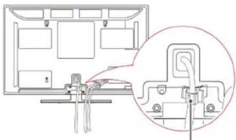 LG 37LK430U - Sauberes Verlegen der Kabel - 1