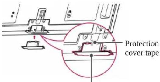 LG 32LW450A - Not using the Desk Type stand - 1