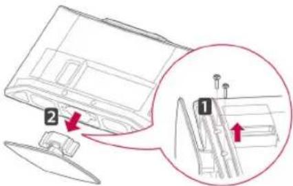 LG 32LW450A - Not using the Desk Type stand - 3