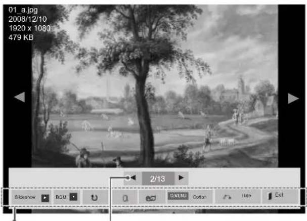 LG 32LV450U - Using photo options - 1