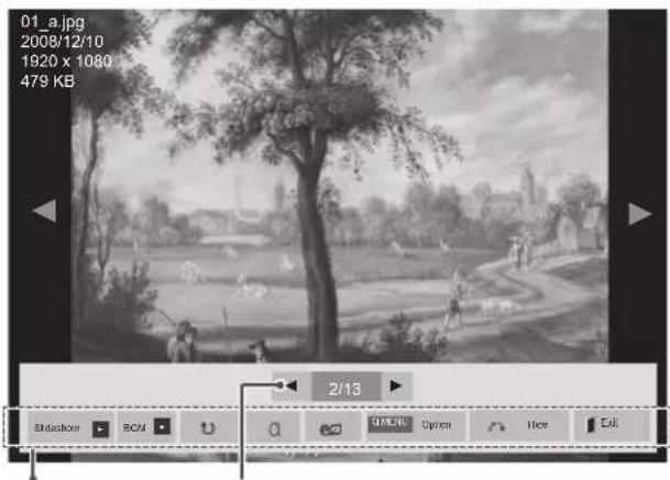 LG 32LV369C - Using photo options - 1