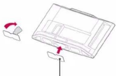 LG 32LV369C - Not using the Desk Type stand - 4