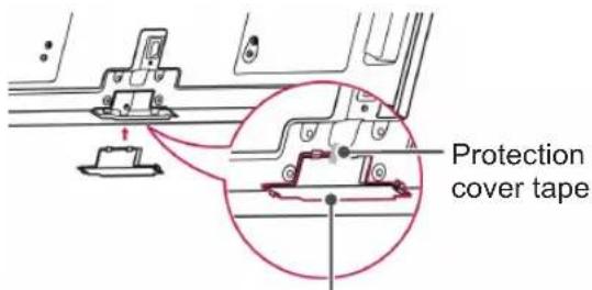 LG 32LV369C - Not using the Desk Type stand - 1