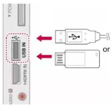 LG 32LV369C - Connecting to a USB - 1