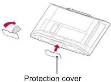 LG 32LV355A - Not using the Desk Type stand - 4