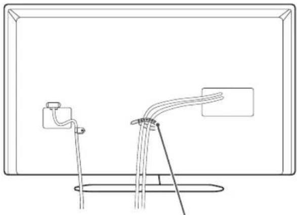 LG 32LP631H - Tidying cables - 2