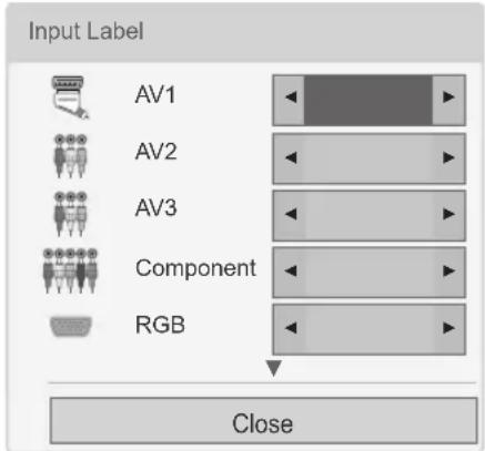 LG 32LK455 - Adding an Input label - 1