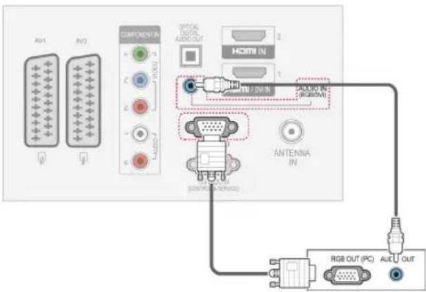 LG 32LK450A - RGB Connection - 1