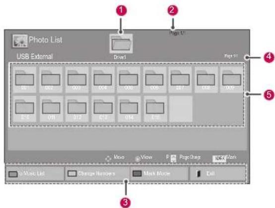 LG 32LK450A - Browsing files - 2