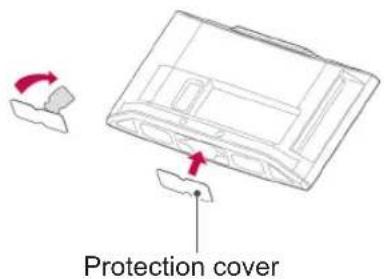 LG 32LK450A - Not using the Desk Type Stand - 4