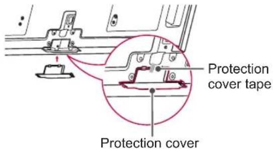 LG 32LK335C - Not using the Desk Type Stand - 1