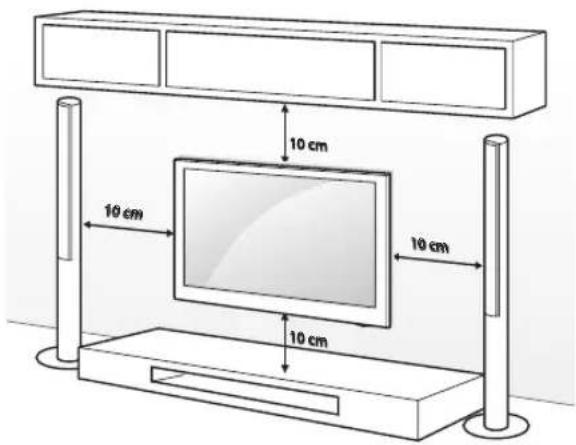 LG 32LK335C - Mounting on a wall - 1