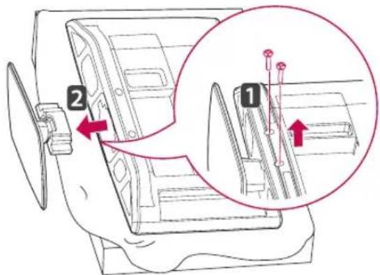 LG 32LK335C - Not using the Desk Type Stand - 3