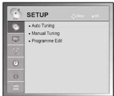 LG 32LK335C - SETUP settings - 1