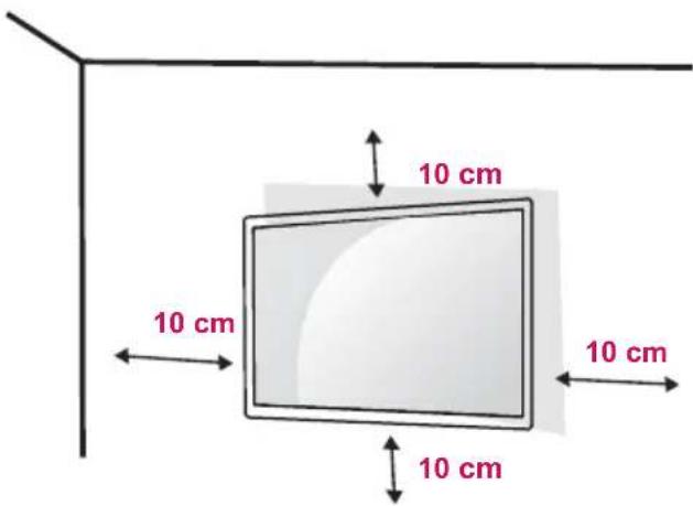 LG 27MT55 - Wandmontage - 1