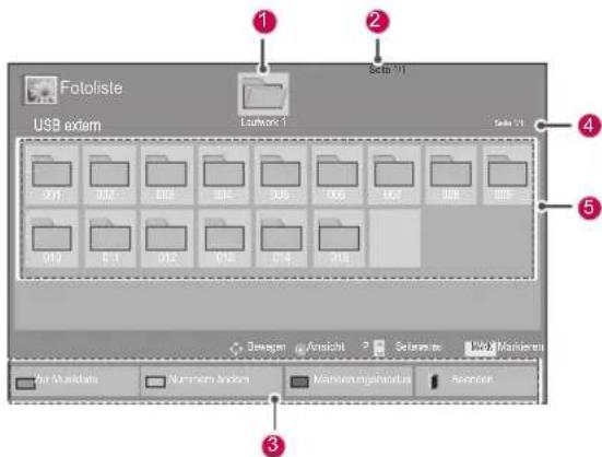 LG 26LV551U - Durchsuchen von Dateien - 2
