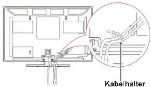 LG 26LV551A - Sauberes Verlegen der Kabel - 2