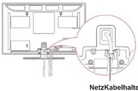 LG 26LV551A - Sauberes Verlegen der Kabel - 1
