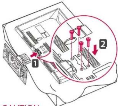 LG 26LV2540 - CAUTION - 2