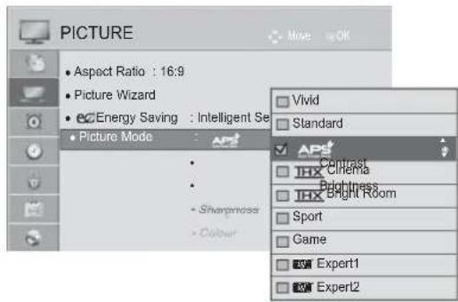 LG 26LK330A - Picture Mode-Preset - 5