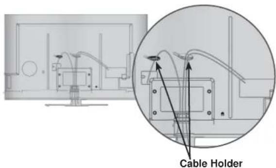 LG 26LK330A - BACK COVER FOR WIRE ARRANGEMENT - 2