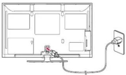 LG 22LV250U - Mounting on a table - 2