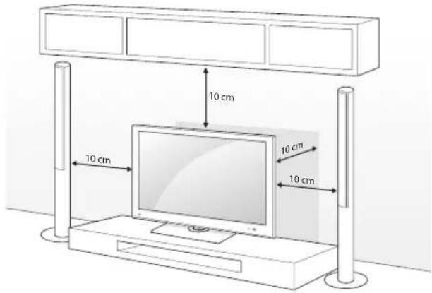 LG 22LK330A - Mounting on a table - 1