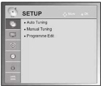 LG 19LV2300 - SETUP settings - 1